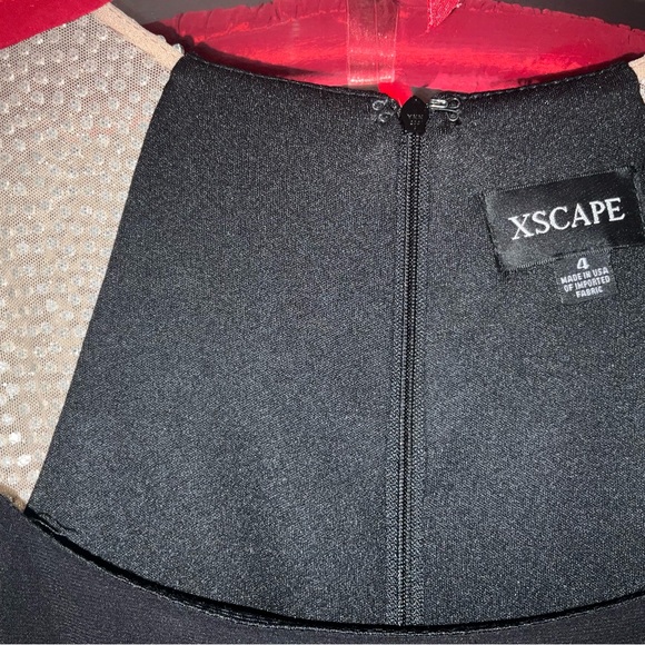 Xscape Black Evening Gown - Picture 4 of 9